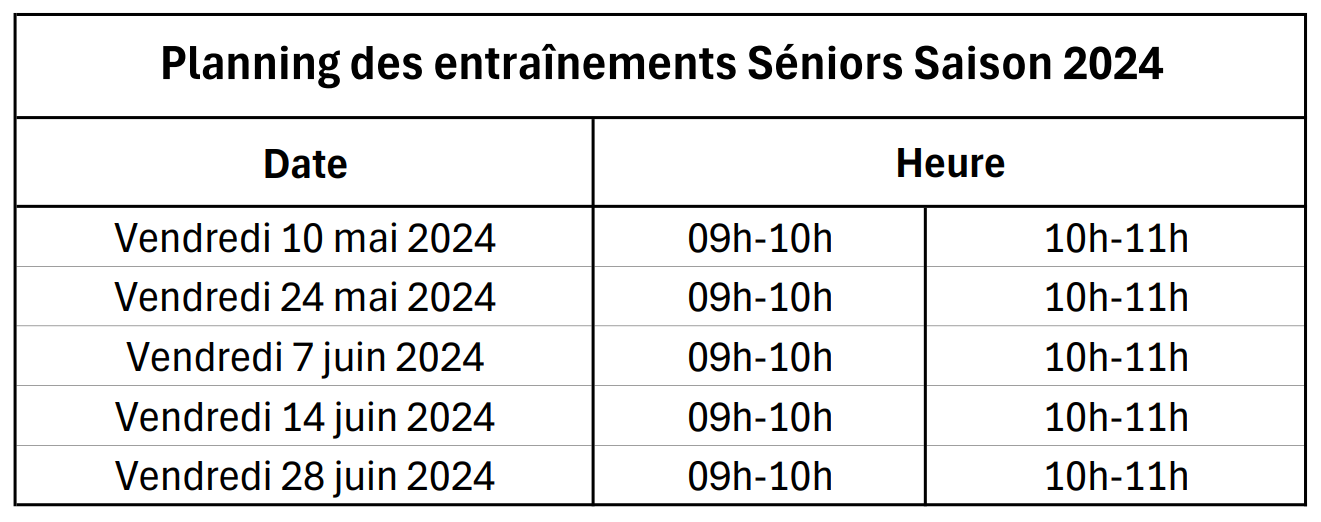 Planning seniors 2024